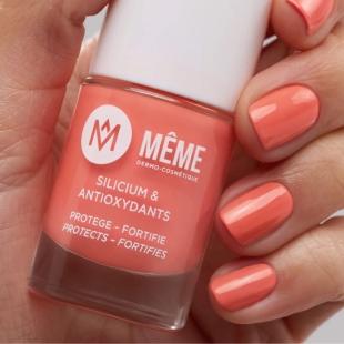 MÊME Cosmetics - Vernis à Ongles au Silicium, Rose Melon 10 ml