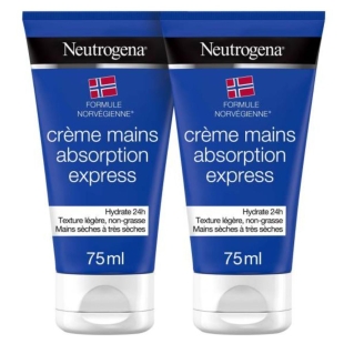 NEUTROGENA Crème mains absorption express (2 x 75 ml)