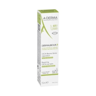 ADERMA - DERMALIBOUR+ CICA-Baume lèvres réparateur - Tube 15ml