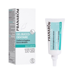 gel bucco dentaire buccarom pranarom hygiene bouche gencives sensibles apaisant protection naturel menthe giroflier