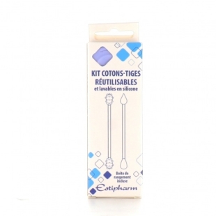 ESTIPHARM Kit Cotons-Tiges Réutilisables