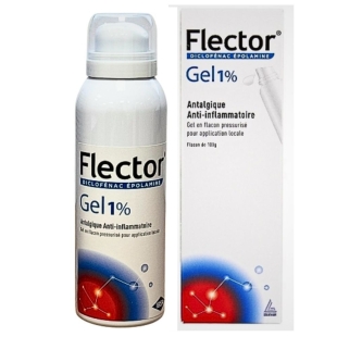 FLECTOR - Gel 1% Anti-inflammatoire et Tendinite - Flacon 100g