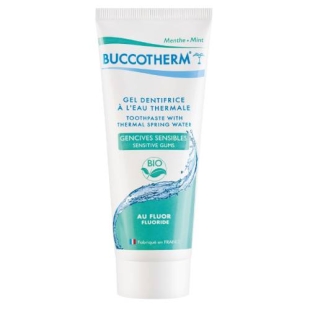 BUCCOTHERM Gel Dentifrice BIO Gencives Sensibles à l'eau Thermale 75ml