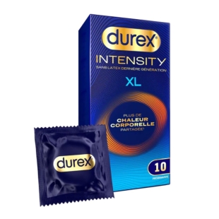 Durex Préservatifs Intensity XL Sans Latex - 10 Préservatifs
