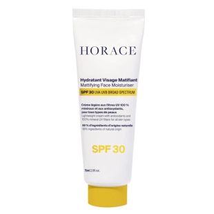 HORACE - Crème Hydratant Visage Matifiant SPF 30 -75ml