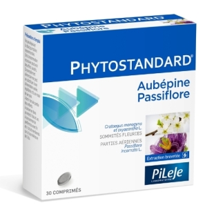 PHYTOSTANDARD Aubépine & Passiflore 30 comprimés Pileje
