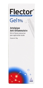 FLECTOR Gel 1% Anti-inflammatoire et Tendinite - Flacon 100g