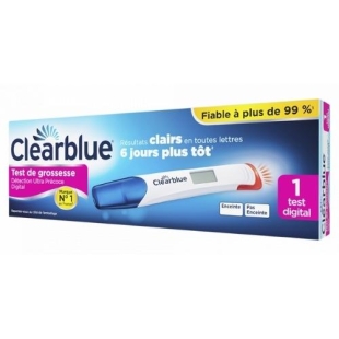 CLEARBLUE Test de Grossesse Détection Ultra Précoce