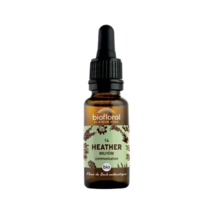 BIOFLORAL Communication - Fleur de Bach BIO Bruyère (14) - 20ml