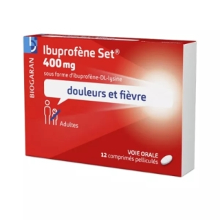 BIOGARAN -  Ibuprofène 400 mg 12 comprimés