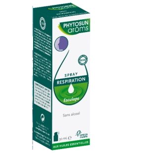 PHYTOSUN AROMS Spray Esculape Respiration (30ml) Diffusion Habitat
