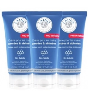 LAINO PRO INTENSE Crème Mains sèches / gerçures et crevasses  (lot de 3 x 50ml)