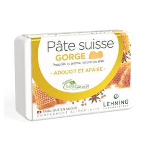 Lehning Pâte Suisse Gorge 40 gommes