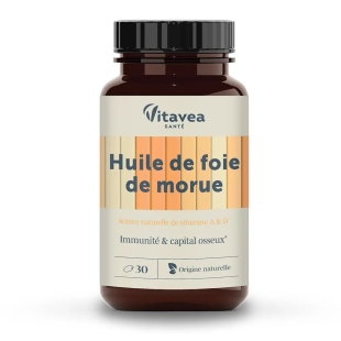 Vitavea - Huile de Foie de Morue - 30 capsules