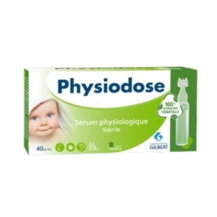 PHYSIODOSE Sérum Physiologique Stérile Naturel (40x5mL) 