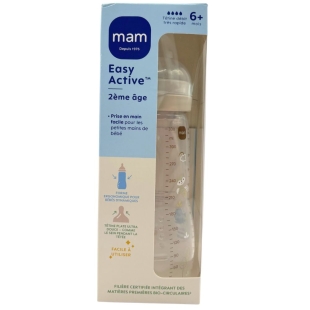 MAM - Biberon Easy Active 2ème Age Sable (6 mois et plus) - 330ml