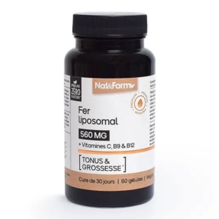 Nat & Form - Fer Liposomal - 60 gélules