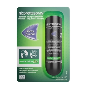 NICORETTE SPRAY - Menthe Fraiche 1mg/dose (150 doses)