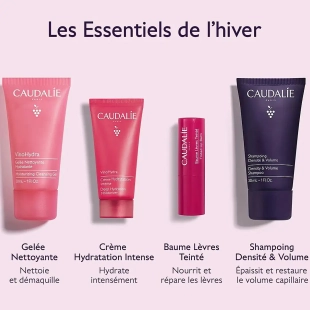 CAUDALIE Trousse Vos Essentiels Beauté idée cadeau noël 4 Soins