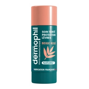 DERMOPHIL INDIEN Soin Teinté Beige "naturel" Protection Lèvres (4 grammes)