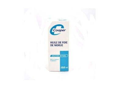 Huile de Foie de Morue Flacon 150 ml Cooper