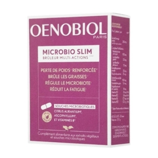 OENOBIOL Microbio Slim Brûleur multi-actions (60 gélules)