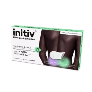 INITIV - Patch anti-douleur pour le Dos - 3 Patchs