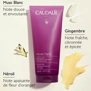 CAUDALIE Coffret Noël Rituel Corps Thé des Vignes Gel Douche + Soin Corps