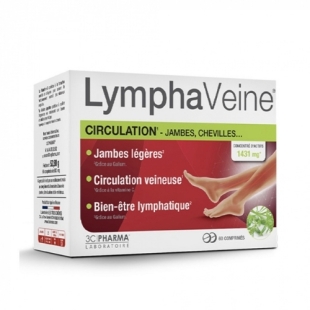LYMPHAVEINE - Jambes légères Et Circulation - 60 Comprimés