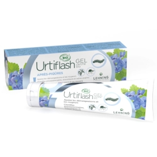 Lehning - Urtiflash Gel Après-Piqure BIO - Tube 50g