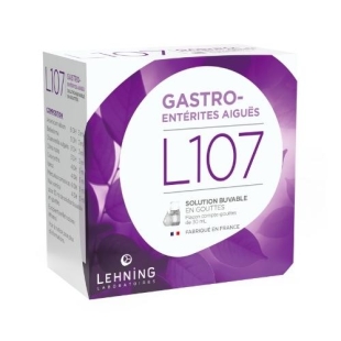 L107 Gastro-Entérites Aiguës - Gouttes LEHNING flacon de 30 ml