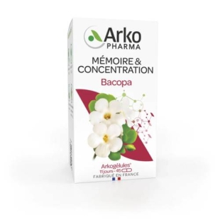 ARKOGELULES - Bacopa  Arkopharma - Boite 45 Gélules