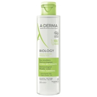ADERMA Biology Eau Micellaire Dermatologique Hydra-Nettoyante Bio - 200ml
