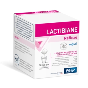 LACTIBIANE Réflexe Enfant - 30 sachets - Pileje
