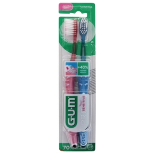 GUM Brosse à Dents Ultra Souple Pro Sensitive 510 x2