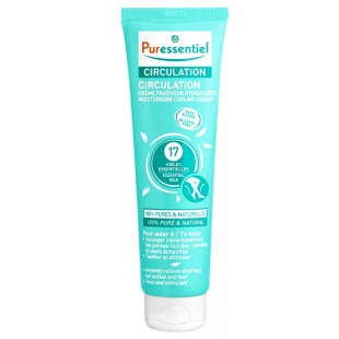 PURESSENTIEL CIRCULATION Crème Fraîche 17 Huiles Essentielles (100 ml)