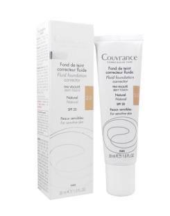 AVENE COUVRANCE Fond de Teint Fluide NATUREL 2.0 SPF 20 (30ml)