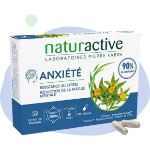 Naturactive - Anxiété et Résistance au Stress - 30gélules