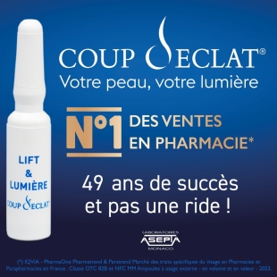 COUP D'ECLAT - Ampoule Lift et Lumière - 3 X 1 ml