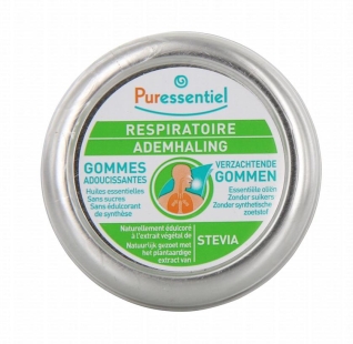PURESSENTIEL Respiratoire Gommes Adoucissantes Boîte de 45 grammes