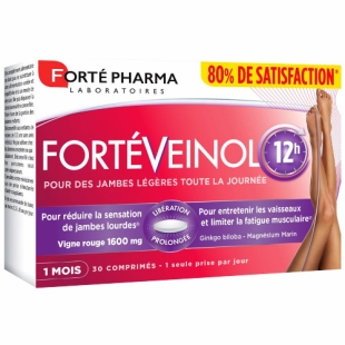Forté Pharma - Fortéveinol Jambes Légères 12h - Boite 60 comprimés