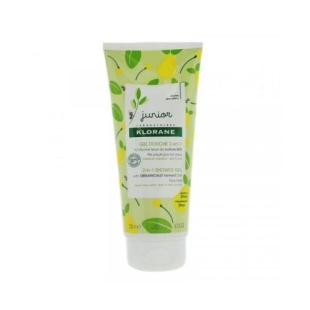 KLORANE JUNIOR Gel douche 2-en-1 parfum poire (200 ml)