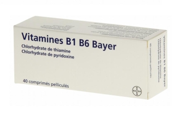 Vitamine B1 + B6 (40 comprimés) - BAYER