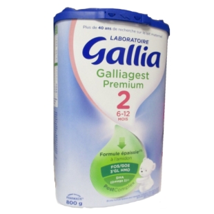 GALLIA GALLIAGEST Premium Digestion 2 AGE 6-12 mois (800g)