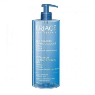 URIAGE Gel Nettoyant Surgras Dermatologique (flacon pompe 500 ml)