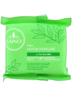 LAINO Savon Parfumé Thé Vert BIO (75 gr)
