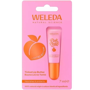 WELEDA - Baume à Lèvres Teinté Pink Peach - 7ml