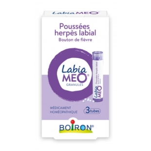 Boiron Labia Meo Poussées Herpès Labial 3 tubes
