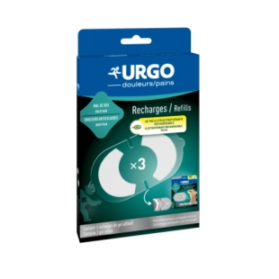 URGO ELECTROTHERAPIE Recharges pour Patch anti douleur (3 recharges)
