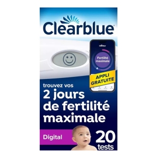CLEARBLUE - Test d'Ovulation Digital - 20 tests